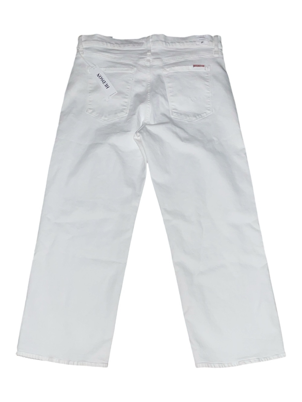 Hudson Rosalie White Wide Leg Jeans NWT - Picture 4 of 7